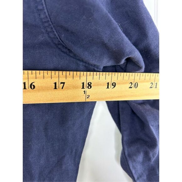 Outerknown SEA Suit Navy Jumpsuit Long Sleeve Button‎ Linen Blend Coveralls XS - Picture 7 of 13